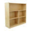Bibliothèque de luxe divisée à 5 compartiments Birch, 36 po de hauteur