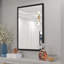 Liedson Metal Flat Wall Mirror-1715810267