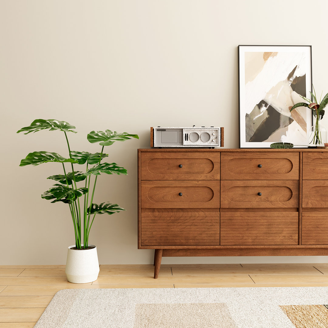 Artificial Monstera Deliciosa Plant Fake Tropical Palm Tree Faux Plant Home Garden Decoration Lazio 