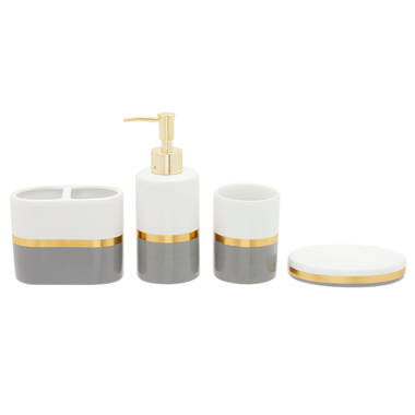 Dorina 6 Piece Bathroom Accessories Set House of Hampton