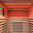 Hart Enjoy life White single movable solid wood sauna room Indoor FAR Infrared Sauna in Hemlock