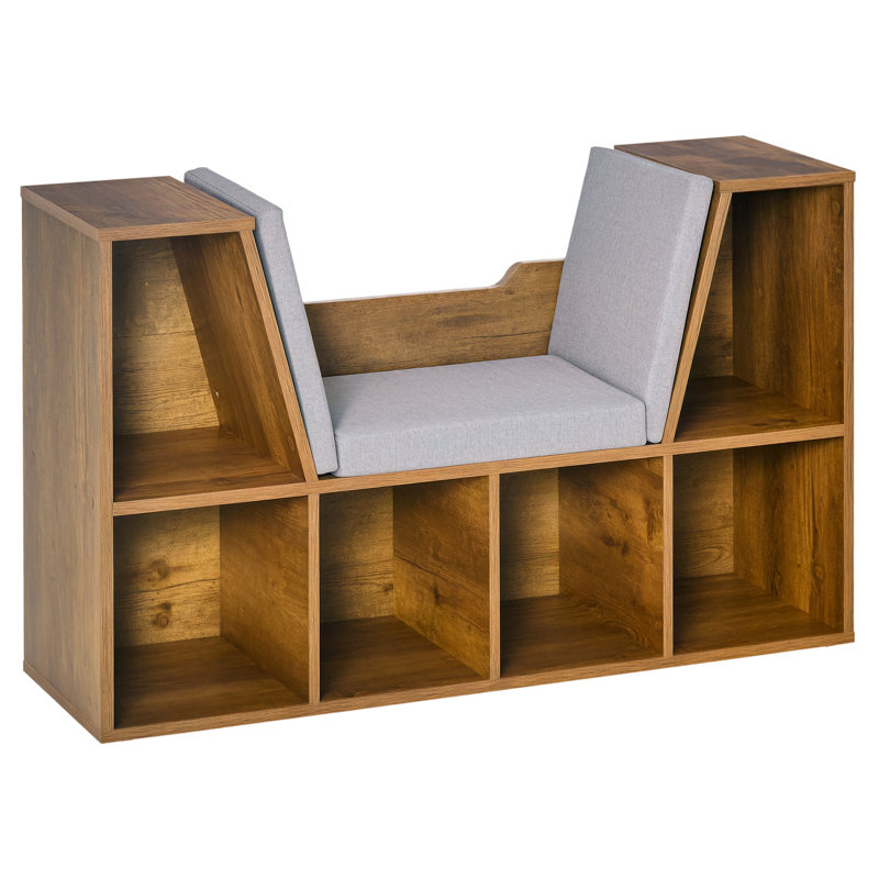 Cornelison 61cm H x 102cm W Bookcase, Rustic Brown