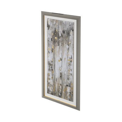 Reproduction d'art texturée encadrée à la main The Forest IV