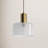 Rothchild 1 - Light Antique Brass Drum Pendant