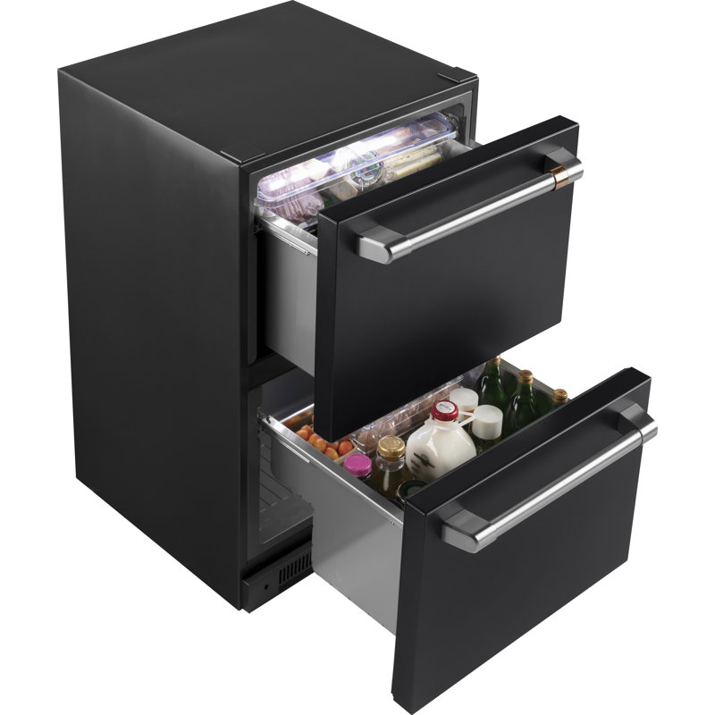 5.7 cu. ft. Undercounter Mini Fridge, Matte Black