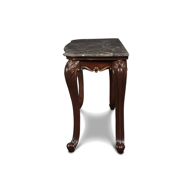 Constantine Console Table with Genuine Marble Top