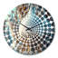 Horloge murale Luecke - Fractals-756983215