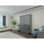 Grand lit escamotable en bois massif Johnniemae-2146601257
