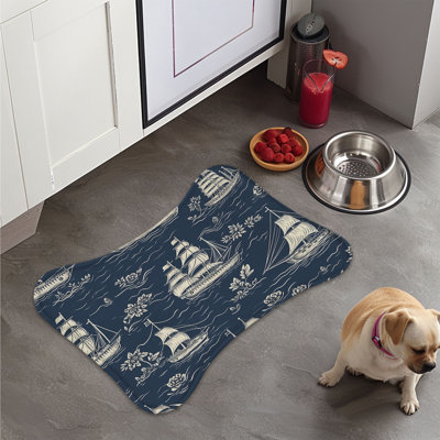 Grand Tides - Tapis d'alimentation en os 1 pièce