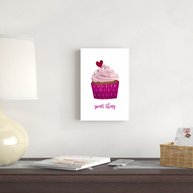 Saint-Valentin Cupcake II, H 12 po x l 8 po