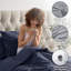 Ensemble d'édredon plissé avec draps Bed-in-a-Bag-103134072-103134067