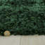 Plush Deep Pile Shaggy Emerald Rug-38291971