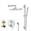 Timeless Pressure Balance Rain Shower Set-1159089360