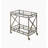 Kristensen Mirrored & Serving Cart