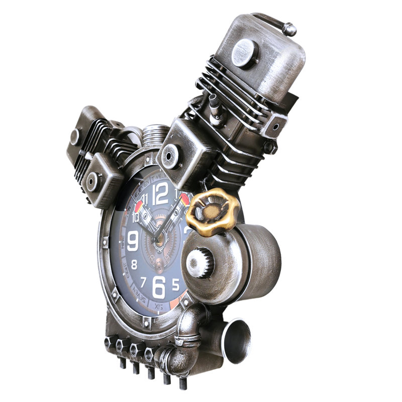 Jabril Metal Wall Clock