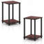  Ensemble de 2 tables d'appoint Turn-N-Tube