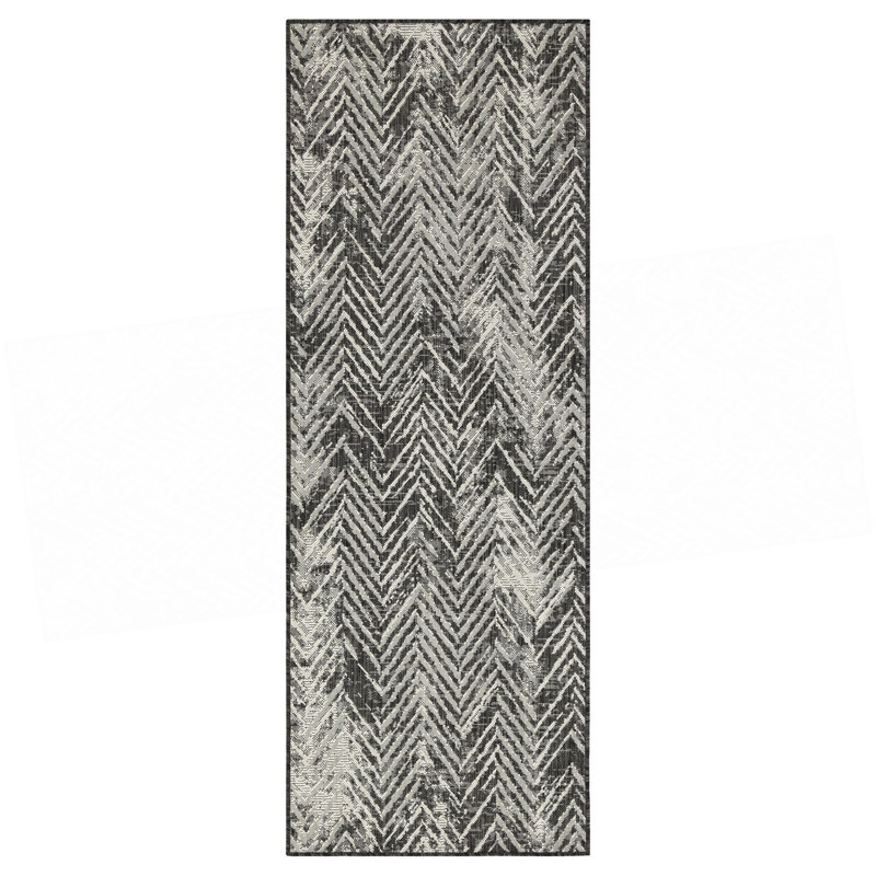 2 Ft. 7 In. X 7 Ft. 3 In. Indoor/Outdoor Area Rug, Runner 2'7" x 7'3"