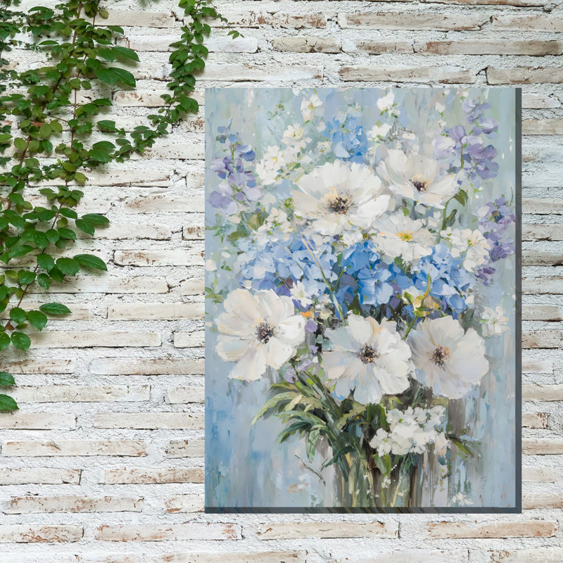 Art sur toile «quelque chose de bleu»