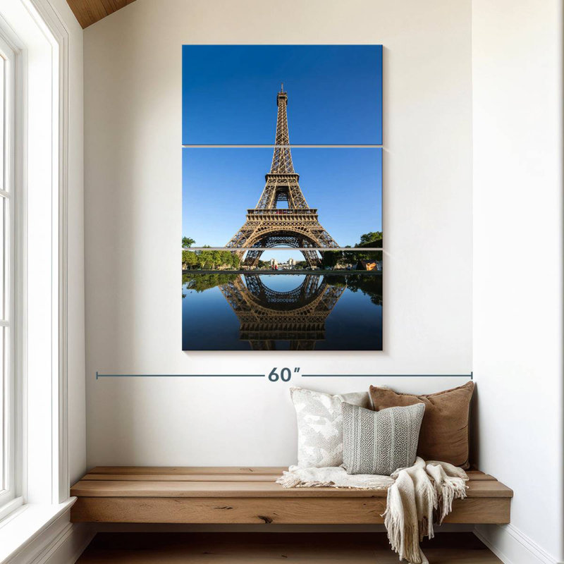 Nicci Historic Eiffel Tower, 50" H x 32" W