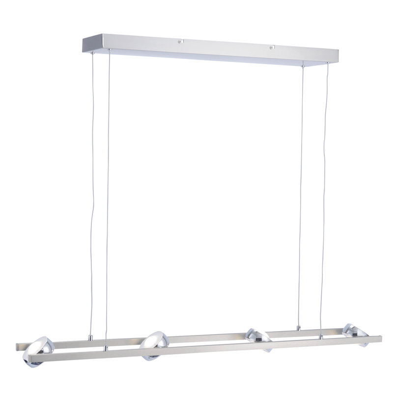 Haydee 8 - Light Silver LED Kitchen Island Pendant