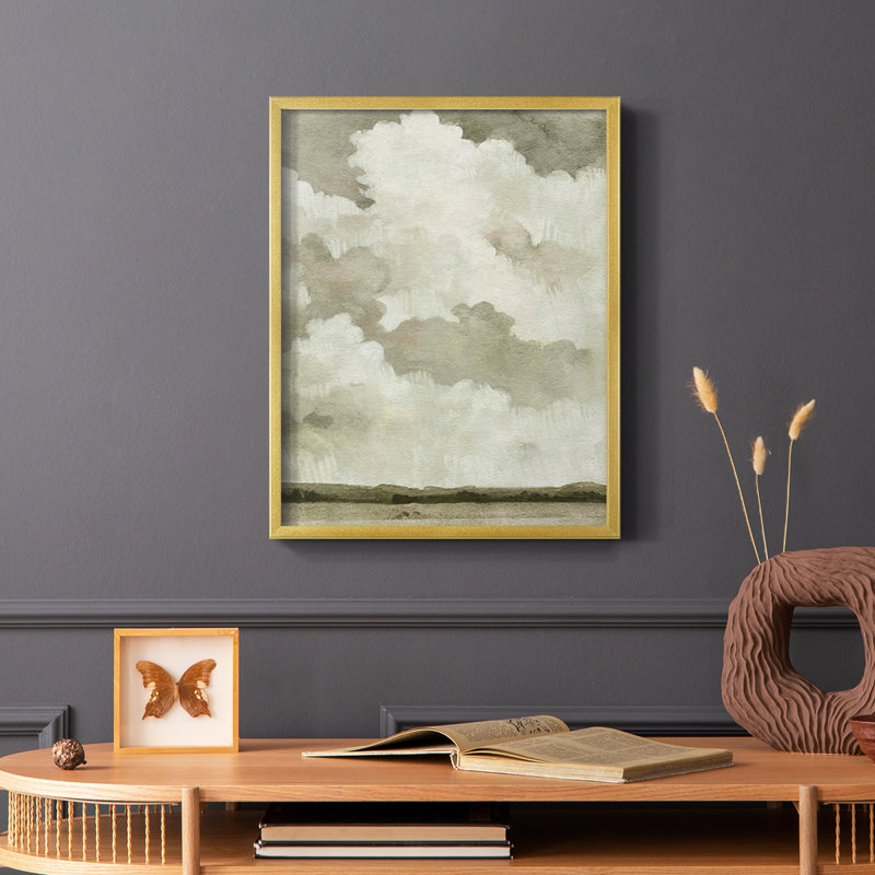Big Dark Sky II Framed Print - Solid Wood, 14" H x 11" W