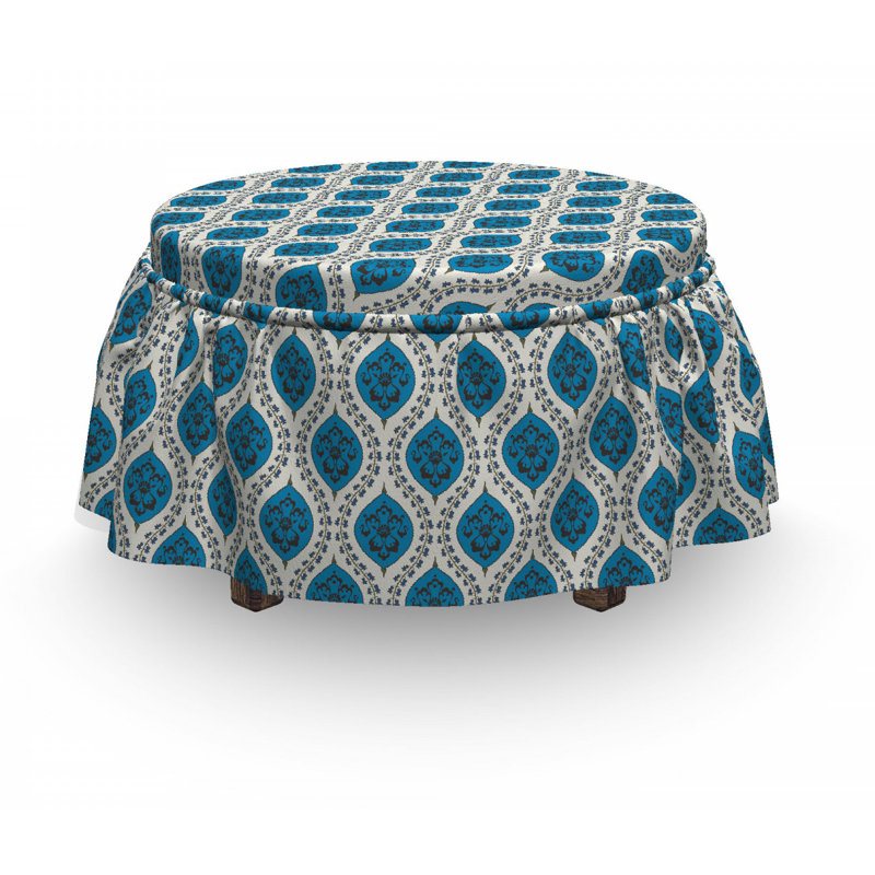 Housse pour repose-pieds influence motif