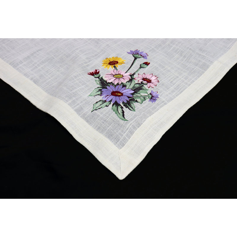 Passerine Floral Square Table Topper