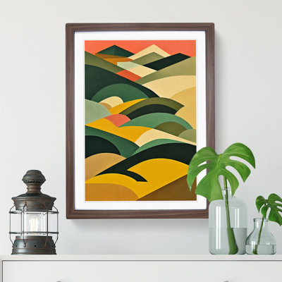 Abstract Mountain Landscapes No.2 - Wall Art