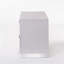 Table de chevet blanche