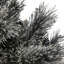 6ft Artificial Black Tipped Pine Christmas Tree