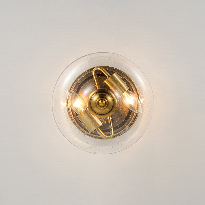 Plafonnier encastré 2 lumières