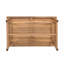 Table basse de patio en bois d'acacia