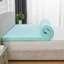 Surmatelas en mousse mémoire, surmatelas infusé de gel rafraîchissant pour soulager les maux de dos, ventilé et respirant-1602353549-1602353537