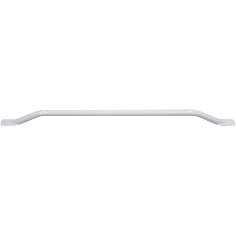 Solo Easigrip Steel Grab Bar White 700mm, White, 90cm H x 90cm L
