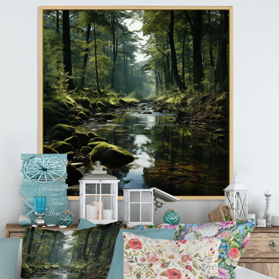 " River Forest Hidden Treasure Scenery IV "