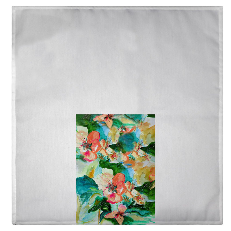 Serviette florale à main Taraval