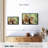 Animal " Lion Couple Wall Art "-101779406
