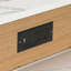 Îlot de cuisine extensible avec table de salle à manger, rangement double-face et prise de courant intégrée pour une utilisation polyvalente et une efficacité maximale de l'espace-919890962