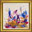 The Touch of Ocean No.3 by Fanyu Lin - Single Picture Frame Painting