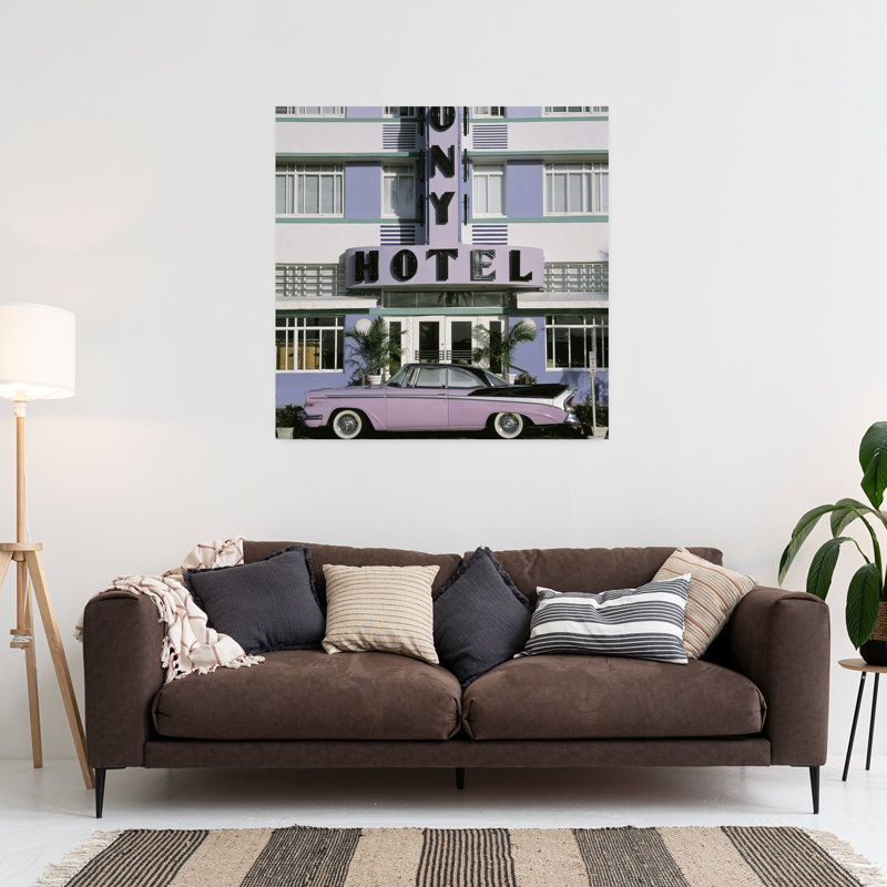 Classic Car Colony Hotel Miami Beach, H 36 po x l 36 po
