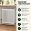 Uxbridge Horizontal Traditional Colosseum Radiator-40191183-40191184