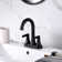 Centerset Faucet 2-Handle Bathroom Faucet with Drain Assembly