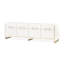 Palm Gate Media Cabinet - Cloud White