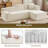 Clitheroe 96.5" L-Shaped Modern Minimalist Boneless Sofa, No Assembly Required Sectional Couch-2021592667-2021592668