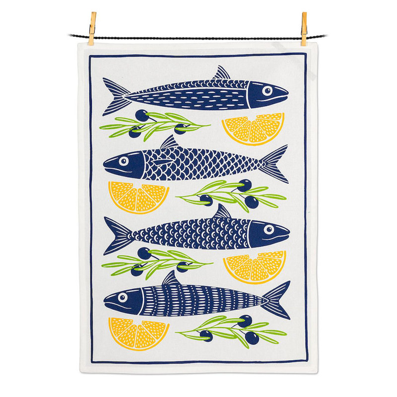 Torchon poisson et citrons