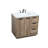 Broadlands 36'' Single Bathroom Vanity with Engineered Marble Top-301442942