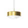 Modern Tiers 1 - Light LED Drum Pendant