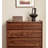 Striped Floor Groove Accent Chest