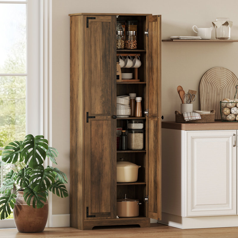 Armoire de rangement 67 po Farmhouse