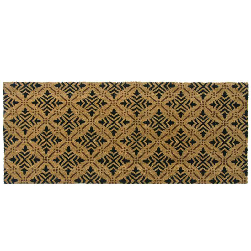 Rickert Non-Slip Geometric Doormat, 2' x 4'9"